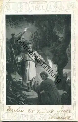 Tell - Abstieg vom Rütli - Verlag Theo Stroefer Nürnberg