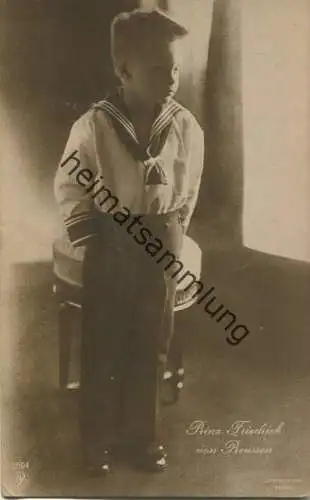 Preussen - Prinz Friedrich von Preussen - Phot. Jüptner-Stuhr Berlin