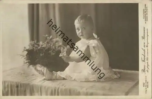 Preussen - Prinz Friedrich von Preussen - Phot. Niederastroth Potsdam - Verlag Gustav Liersch Berlin