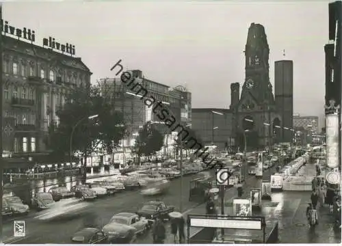 Berlin - Kurfürstendamm - Foto-Ansichtskarte - Verlag Klinke & Co. Berlin