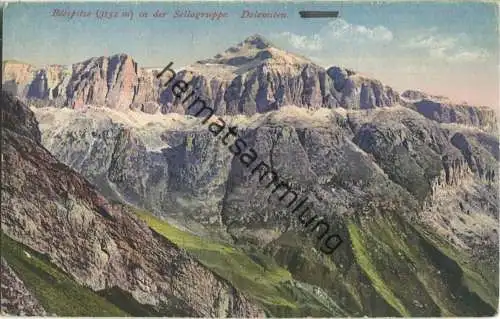 Dolomiten - Boespitze in der Sellagruppe - Verlag Joh. F. Ammon Bozen