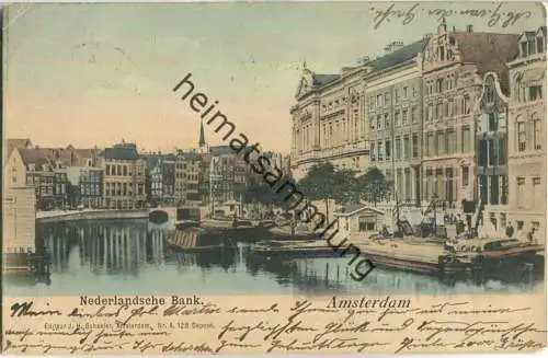 Amsterdam - Nederlandsche Bank - Editeur H. J. Schaefer Amsterdam
