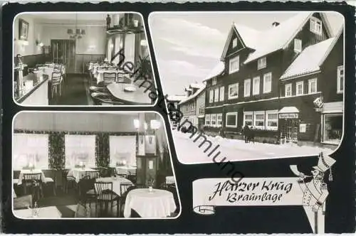 Braunlage - Harzer Krug - Besitzer Günter Nüsse - Verlag H. Kiesewetter Braunlage