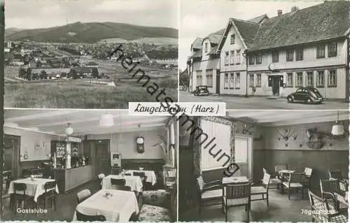 Langelsheim - Gasthaus zum Löwen - Inhaber Hans Baldamus - Verlag Carl Thoericht Hann. Münden