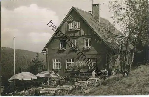 Waltersdorf - Ferienheim Hubertusbaude - Betriebsferienheim VEB Robur-Werke Zittau - Foto-Ansichtskarte