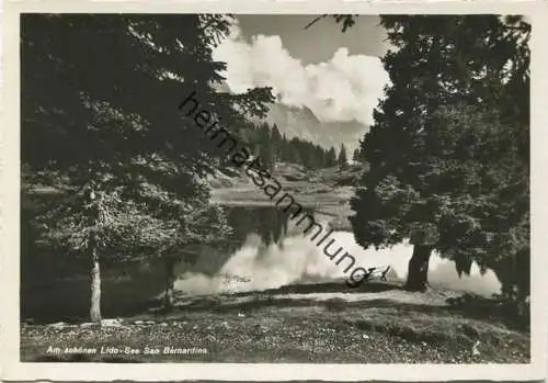 San Bernardino - Lido-See - Edizione Photohaus Caspar S. Bernardino
