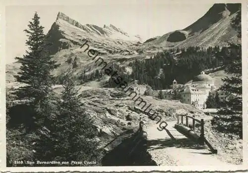 San Bernardino con Pizzo Ucello - Edizione E. Steinemann Locarno