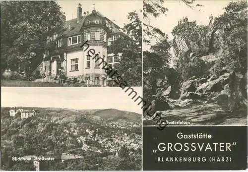 Blankenburg - Gaststätte Grossvater - Verlag E. Rhien Wernigerode