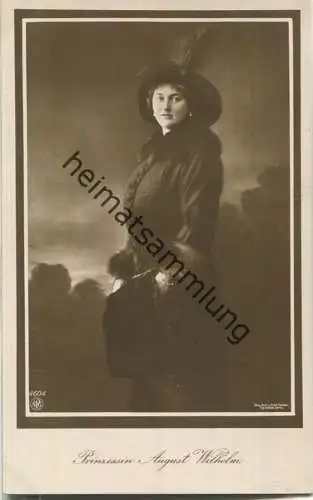 Prinzessin August Wilhelm von Preussen - Verlag NPG - Phot. Ernst Sandau Berlin
