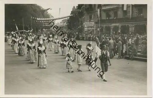 Genf Geneve - Fete des Costumes Suisses Geneve 1931 - Foto-AK