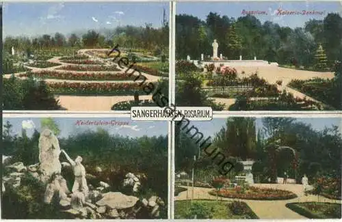 Sangerhausen - Rosarium - Verlag Ottmar Zieher München