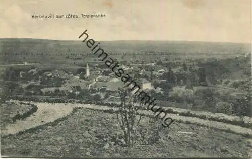 Herbeuville sur cotes - Edition Schaar & Dahte Trier - Feldpost gel. 1915