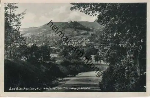 Bad Blankenburg - Greifenstein - Verlag Rudolf Bechstein Sitzendorf