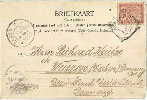 Borneo - Javaansche Waschmeid - Nederlandsch-Indie - Verlag H. van IngenSoerabaja