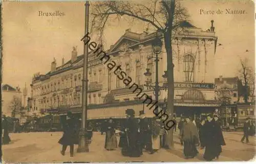 Bruxelles - Porte de Namur - Strassenbahn