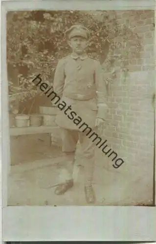 Soldat - Portraitaufnahme - Uniform