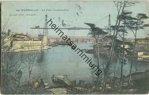 Marseille - Le Pont Transbordeur - Verlag Guende phot. Marseille
