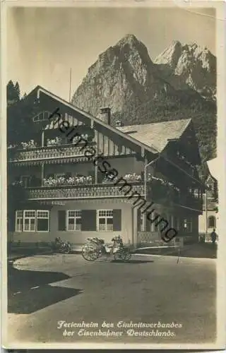 Garmisch-Partenkirchen - Ferienheim des Einheitsverbandes der Eisenbahner Deutschlands