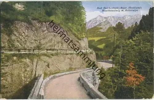 Bad Reichenhall - Mauthäuslweg - Reiteralpe - Bahnpost - Verlag Monopol München