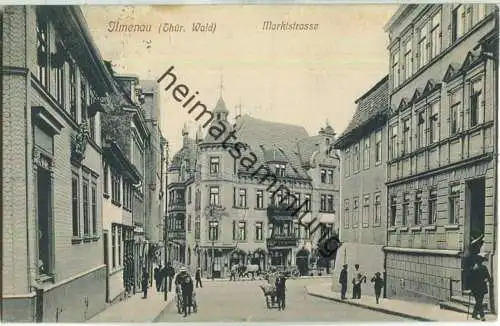 Ilmenau - Marktstrasse - Verlag Löffler & Co Greiz