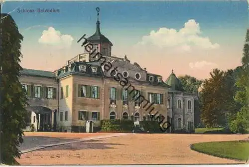 Weimar - Schloss Belvedere - Verlag Gebrüder Richter Dresden