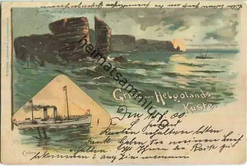 Helgoland - Nordspitze - Cobra - Verlag J. Miesler Berlin