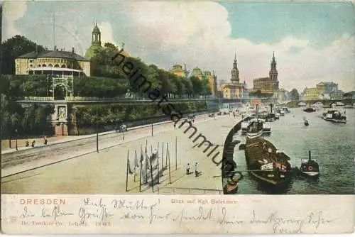 Dresden - Belvedere - Verlag Dr. Trenkler & Co Leipzig