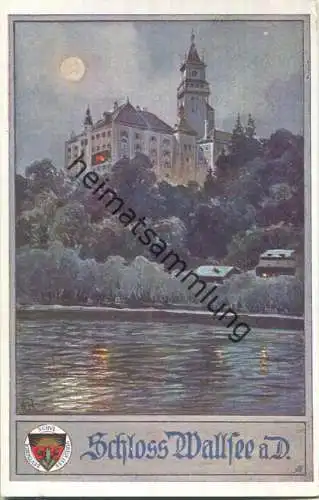Schloss Wallsee an der Donau - Deutscher Schulverein Nr. 442 - Verlag Josef Eberle Wien 20er Jahre