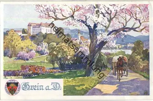 Grein - Deutscher Schulverein Nr. 290 - Verlag Postkarten-Verlag Wien 20er Jahre