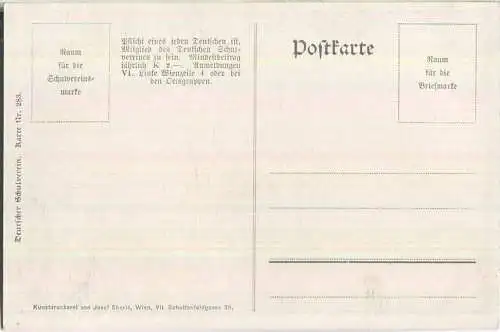 Sankt Nikola an der Donau - Sarmingstein - Deutscher Schulverein Nr. 283 - Verlag Josef Eberle Wien 20er Jahre