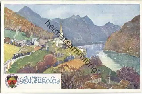 St. Nikola an der Donau - Deutscher Schulverein Nr. 285 - Verlag Josef Eberle Wien 20er Jahre