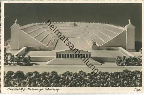 Nürnberg - Das Deutsche Stadion - Modell - Verlag Paul Janke Nürnberg