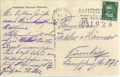 München - Deutsches Museum - Verlag J. Velten Karlsruhe