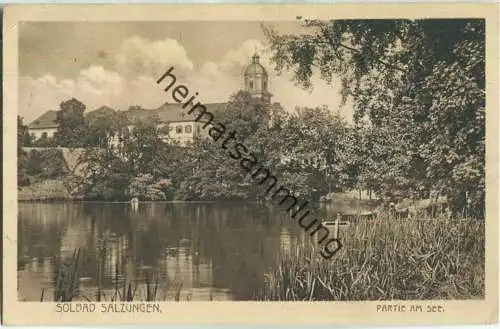 Solbad Salzungen - Partie am See - Verlag Heinrich Hopf Bad Salzungen