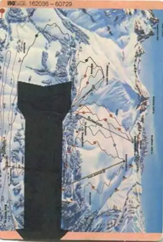 Schweiz - Sportbahnen Elm - Fahrkarte Obmoos retour 1997