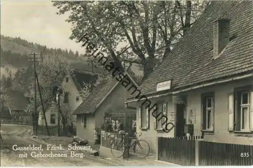 Gasseldorf - Fahrradhandlung - Gemischtes Warengeschäft Karl Popp - Verlag J. H. St.