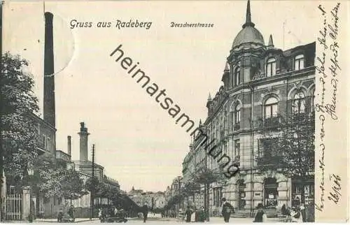 Radeberg - Dresdnerstrasse - Verlag Paul Zimmermann Radeberg