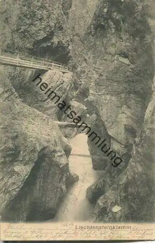 Liechtensteinklamm - Wuerthle & Sohn Salzburg