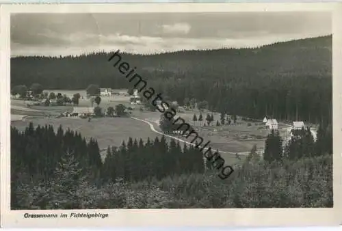 Warmensteinach - Grassemann - Foto-AK - Verlag K. Ellinger Nürnberg