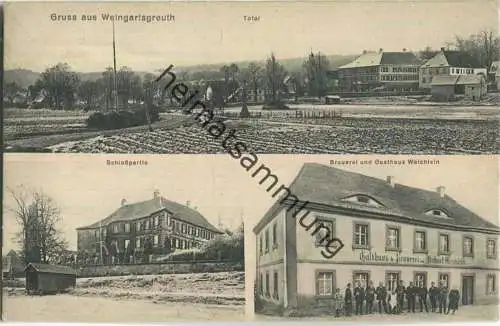 96193 Wachenroth - Weingartsgreuth - Brauerei und Gasthaus Weichlein - Verlag K. Stupp Nürnberg