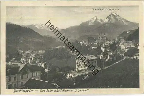 Berchtesgaden - Das Schmuckkästlein der Alpenwelt - Verlag B. Lehrburger Nürnberg