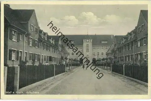 Weil am Rhein - Schulhaus - Verlag H. Wassmer Weil am Rhein