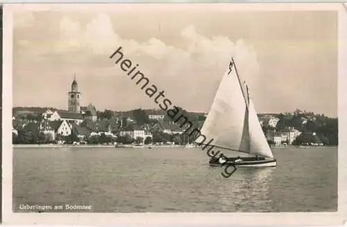 Überlingen - Bodensee - Segelboot - Verlag Franz Walter Überlingen