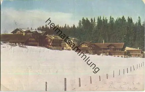 Alpenhotel Bödele bei Dornbirn - Verlag Österreichisches Verkehrsbureau Wien