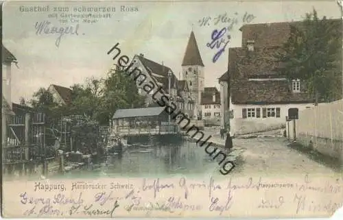 91230 Happurg - Gasthof Zum Schwarzen Ross - Besitzer Chr. Meyer - Verlag Franz Stöger Nürnberg