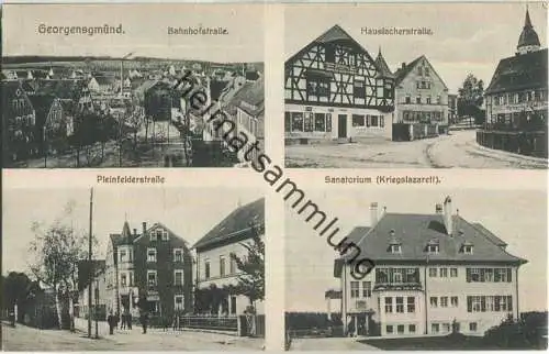 Georgensgmünd - Hauslacherstrasse - Bahnhofstrasse - Sanatorium - Pleinfelderstrasse