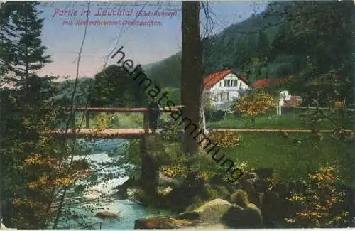 Revierförsterei Oberlauchen - Lauchtal Südvogesen - Feldpost - Verlag Emil Hartmann Strassburg