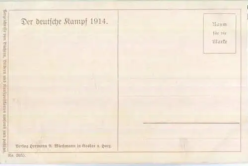 Es braust ein Ruf wie Donnerhall - Franz Stassen - Verlag Hermann A. Wiechmann Goslar Nr. 2035