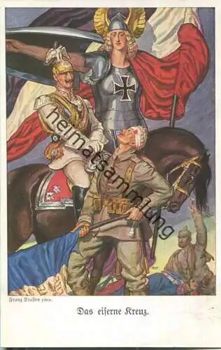 Das eiserne Kreuz - Franz Stassen - Verlag Hermann A. Wiechmann Goslar Nr. 2038