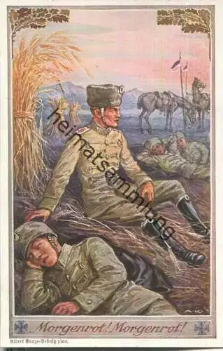 Morgenrot - Albert Kunze-Sebnitz - Verlag Hermann A. Wiechmann Goslar Nr. 2041